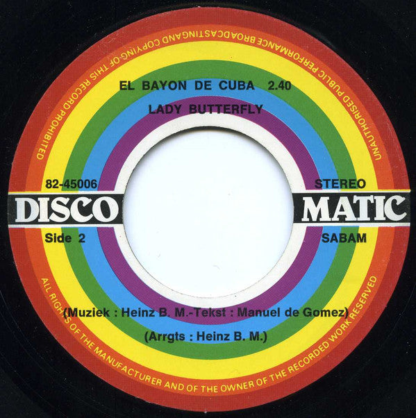 Lady Butterfly -Samba De Curaçao
