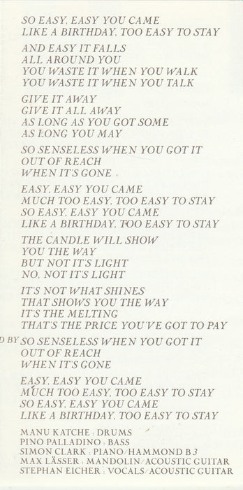 Stephan Eicher - Engelberg