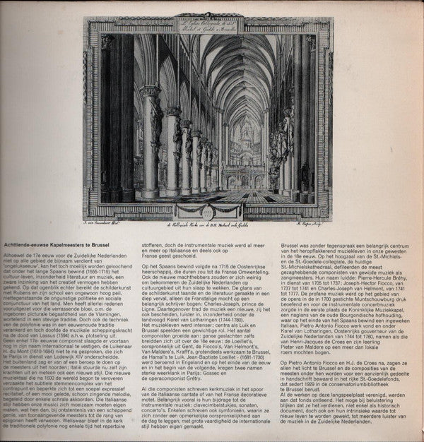 Various - Luister Van De Muziek In Vlaanderen 1 - Achttiende-eeuwse Kapelmeesters Te Brussel