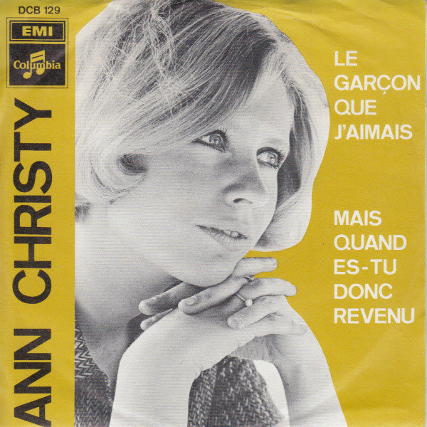 Ann Christy -Le Garcon Que J'aimais