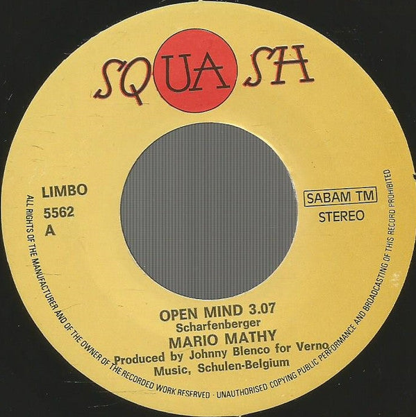 Mario Mathy -Open Mind