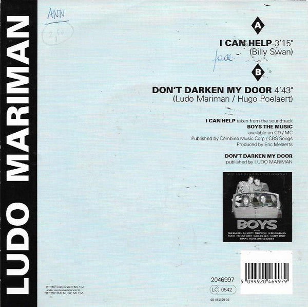 Ludo Mariman -I Can Help