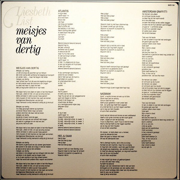 Liesbeth List -Meisjes Van Dertig