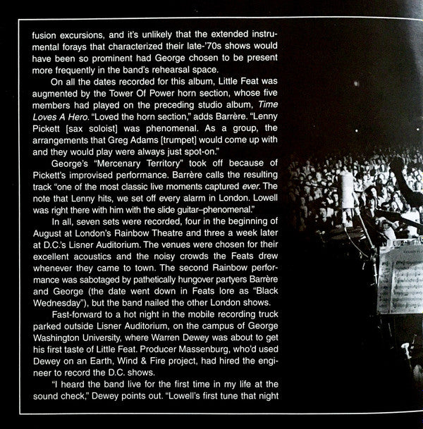 Little Feat - Waiting For Columbus