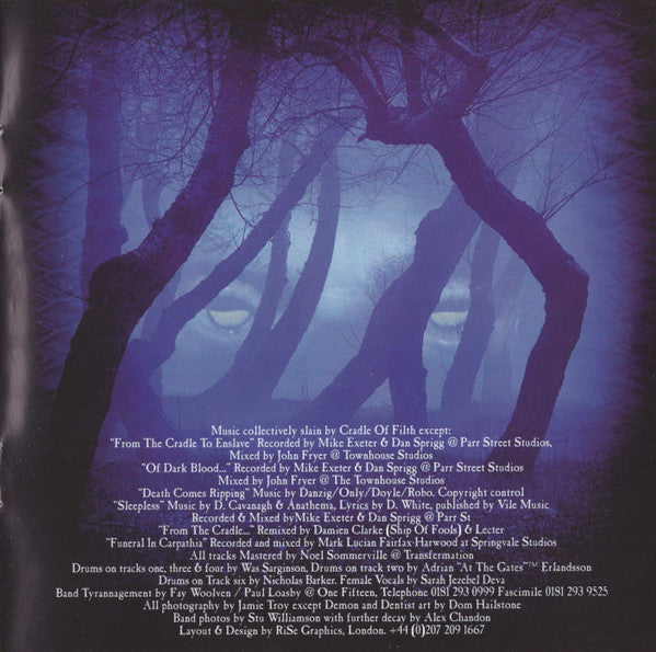 Cradle Of Filth -From The Cradle To Enslave E.P.