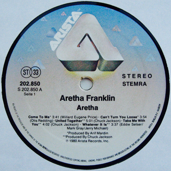 Aretha Franklin -Aretha