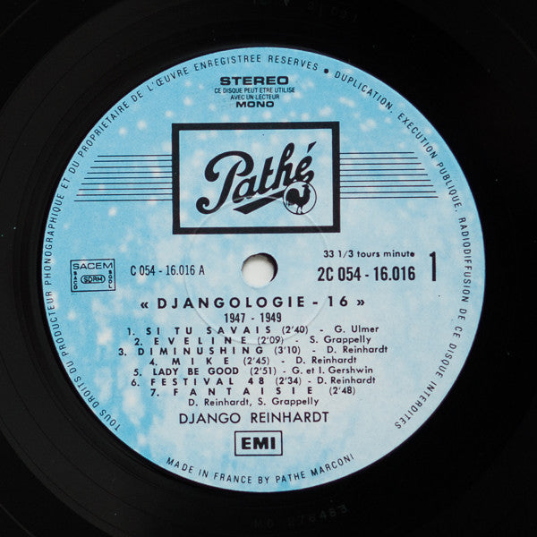 Django Reinhardt - Djangologie 16 (1947-1949)