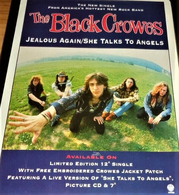 The Black Crowes -Jealous Again / She Talks To Angels