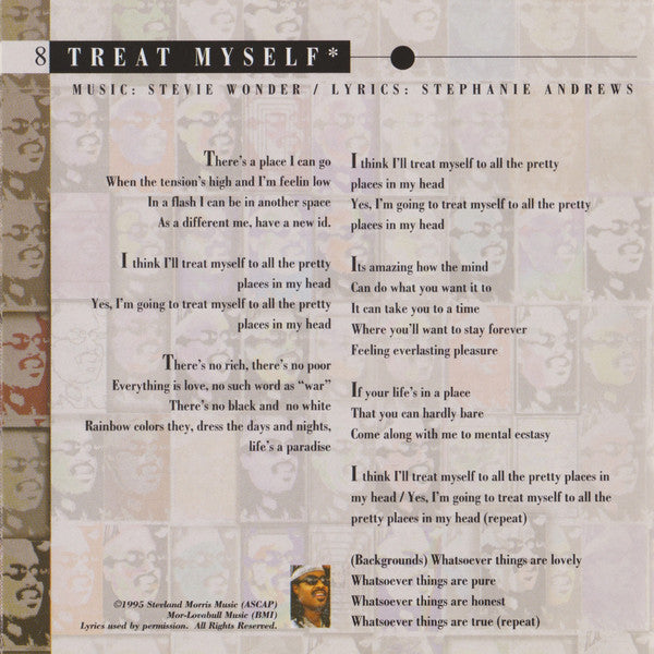 Stevie Wonder -Conversation Peace