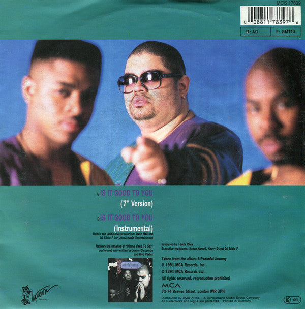 Heavy D And The Boyz* - Is It Good To You