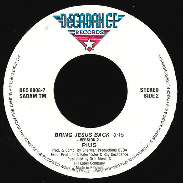 Pius -Bring Jesus Back