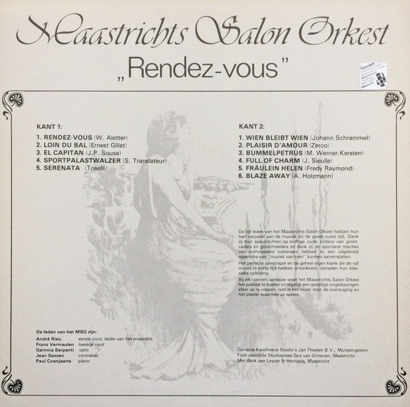 Maastrichts Salon Orkest - Rendez-vous