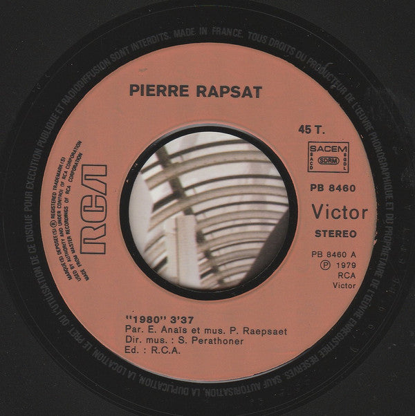 Pierre Rapsat -1980 / S.O.S.