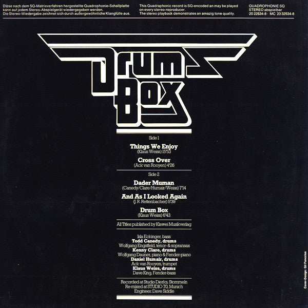 Klaus Weiss - Drum Box