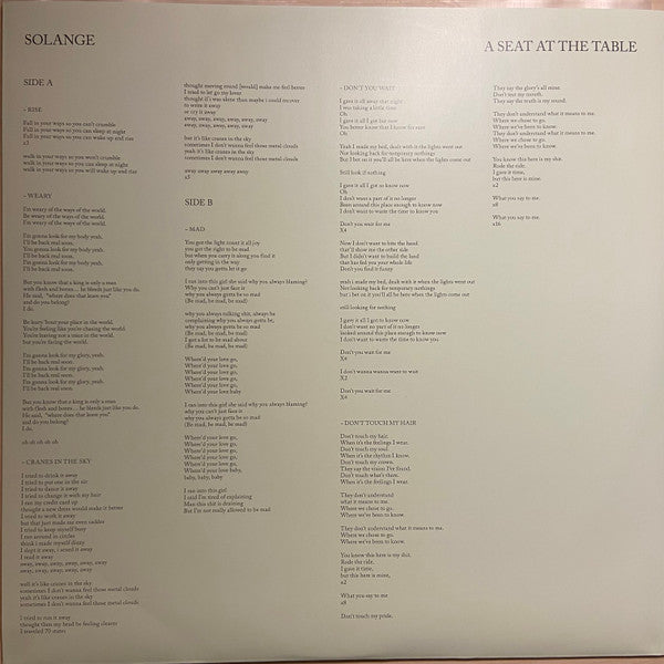 Solange (2) -A Seat At The Table