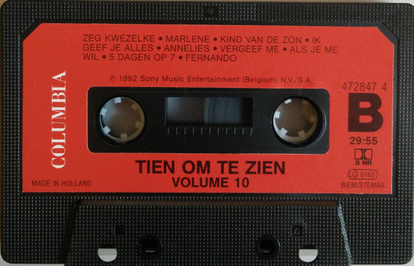 Various -Het Beste Uit Tien Om Te Zien Vol. 10