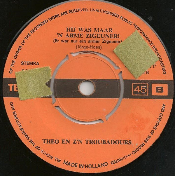 Theo En Zijn Troubadours -Ik Heb Geluk In De Liefde