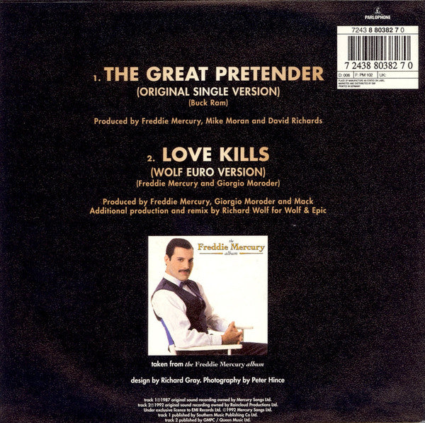 Freddie Mercury -The Great Pretender