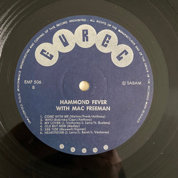 Mac Freeman -Hammond Fever