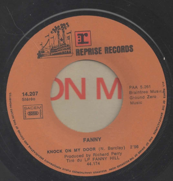 Fanny (2) -Young & Dumb / Knock On My Door