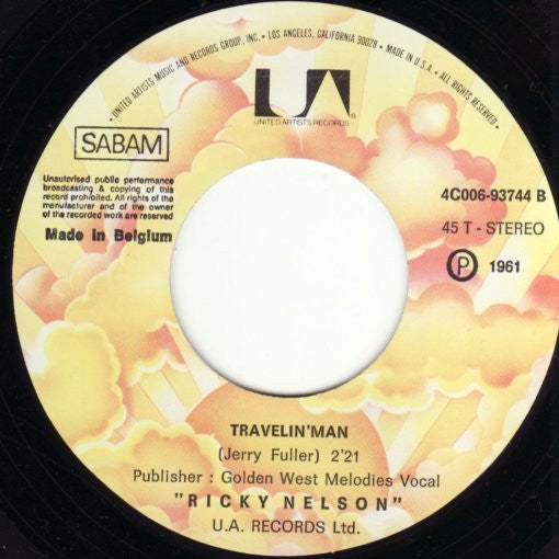 Ricky Nelson (2) -Hello Mary Lou / Travelling Man