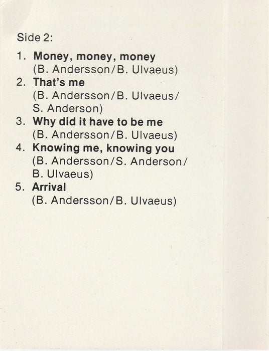 ABBA - Arrival