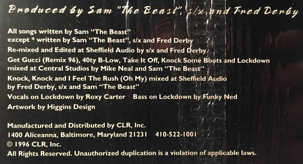Sam "The Beast"* -Lockdown