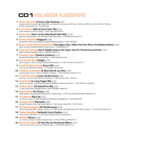 Various -100 Hollandse Klassiekers
