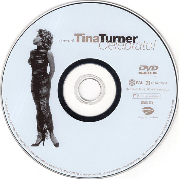 Tina Turner -Live In Amsterdam / Celebrate / Live In Rio