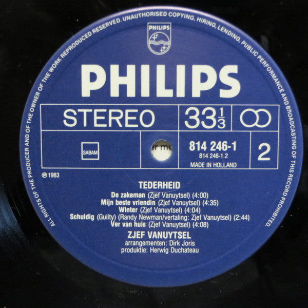 Zjef Vanuytsel -Tederheid