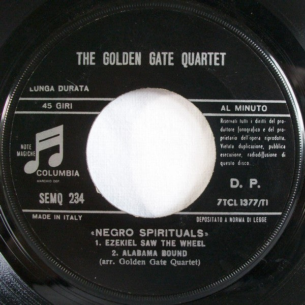 The Golden Gate Quartet -Negro Spirituals