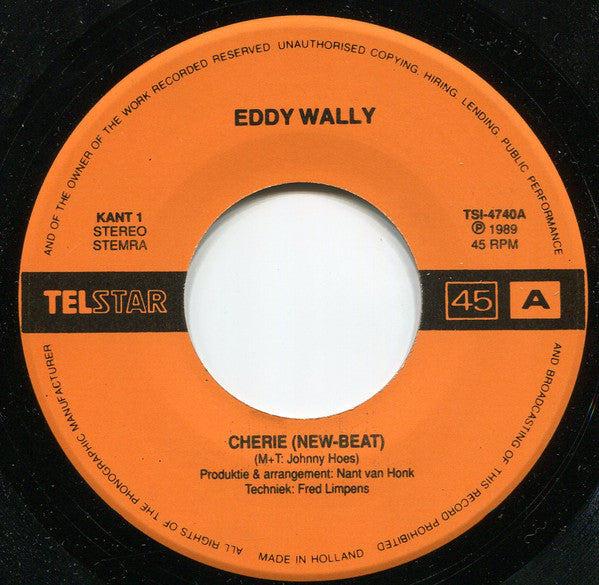 Eddy Wally -Chérie (New Beat)