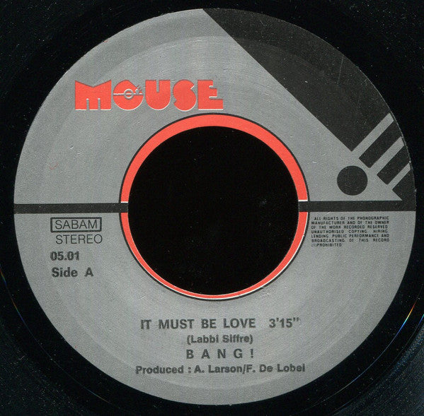 Bang! (11) -It Must Be Love / Merry Christmas