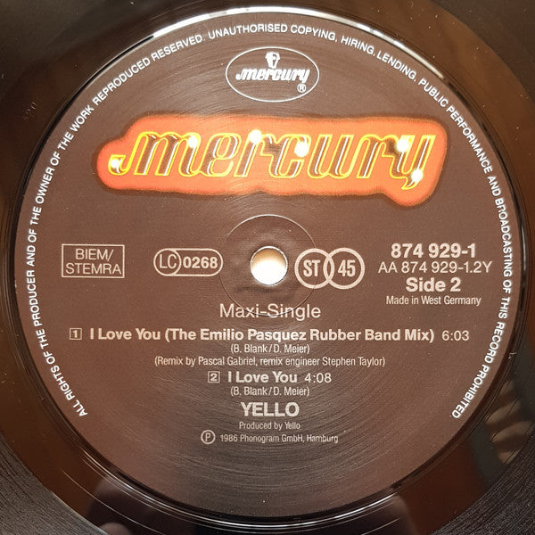 Yello -Blazing Saddles
