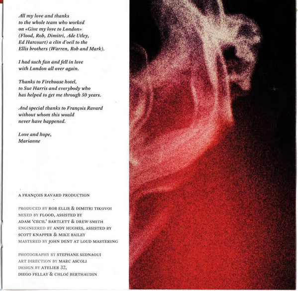 Marianne Faithfull - Give My Love To London