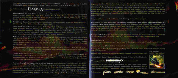 Axxis (2) -Paradise In Flames