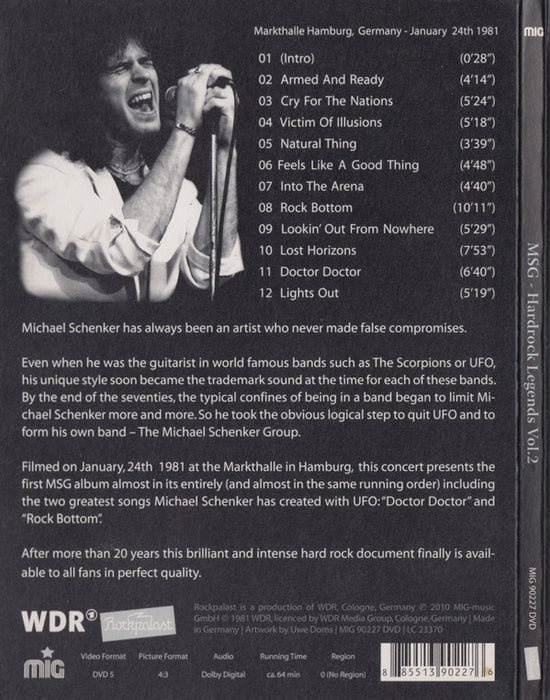 Michael Schenker Group* -Hardrock Legends Vol.2