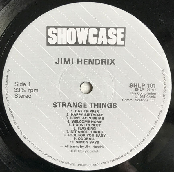Jimi Hendrix - Strange Things