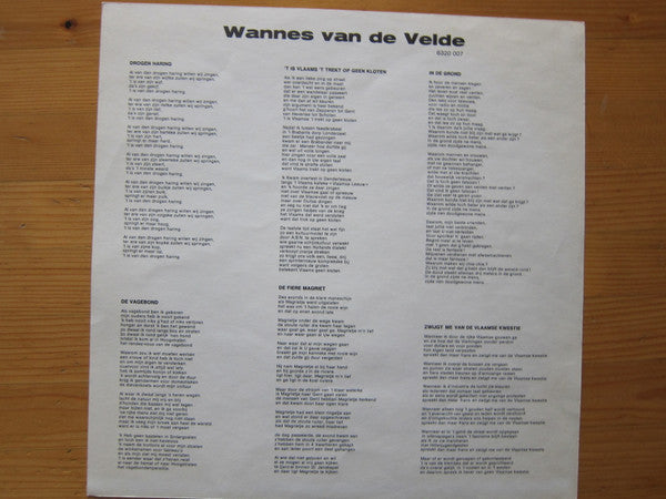 Wannes Van de Velde -Laat De Mensen Dansen