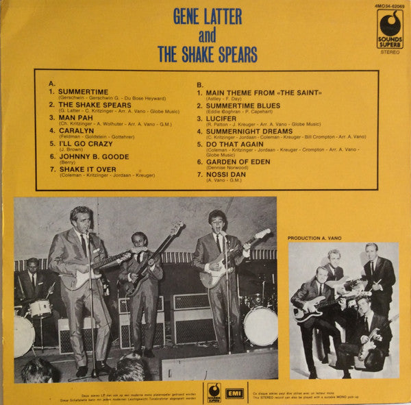 Gene Latter And The Shake Spears -Summertime