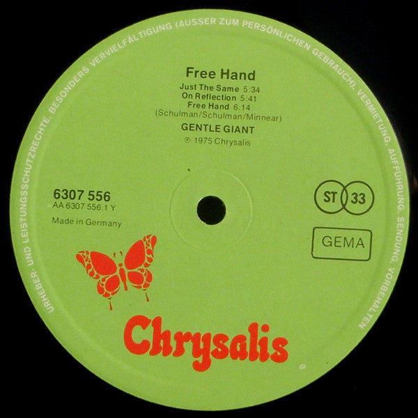 Gentle Giant -Free Hand
