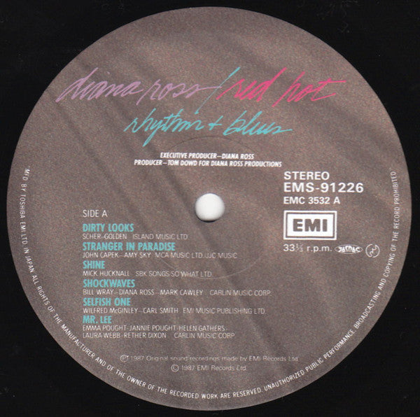 Diana Ross -Red Hot Rhythm + Blues
