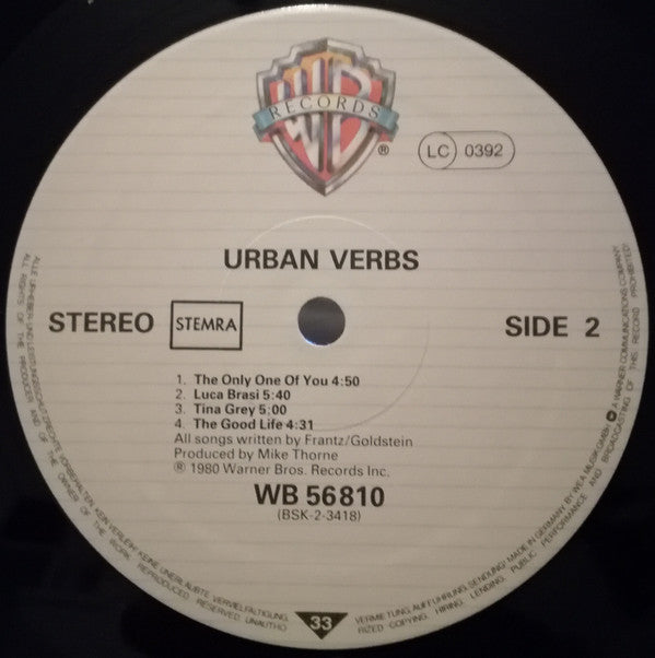 Urban Verbs -Urban Verbs