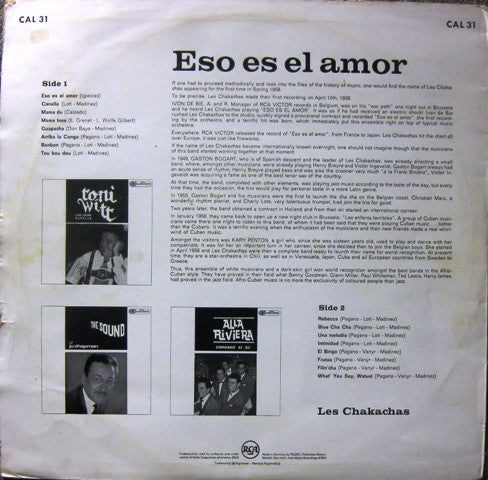 Les Chakachas* - Eso Es El Amor