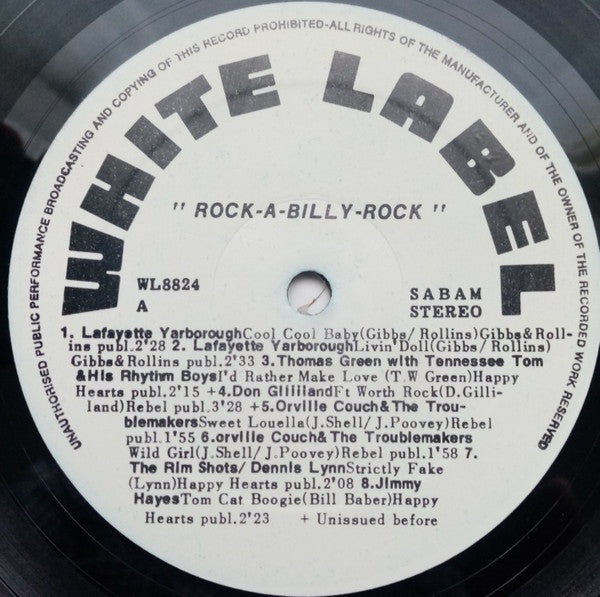 Various -Rock-A-Billy Rock