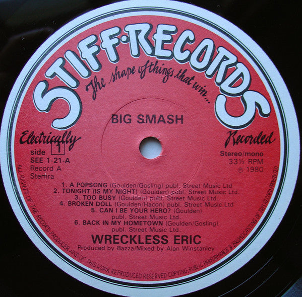 Wreckless Eric -Big Smash