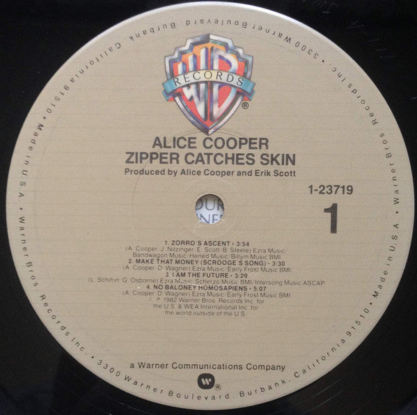 Alice Cooper (2) - Zipper Catches Skin