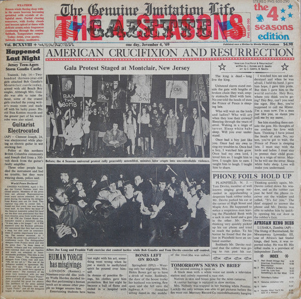 The 4 Seasons* -The Genuine Imitation Life Gazette