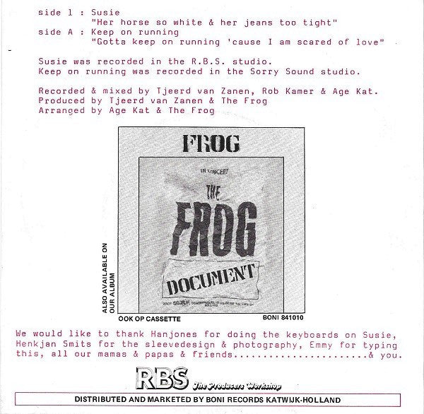 The Frog (3) - Susie