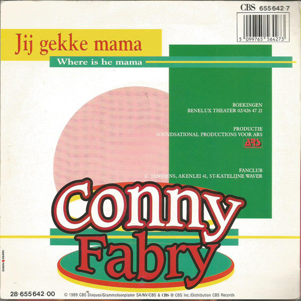 Conny Fabry -Jij Gekke Mama